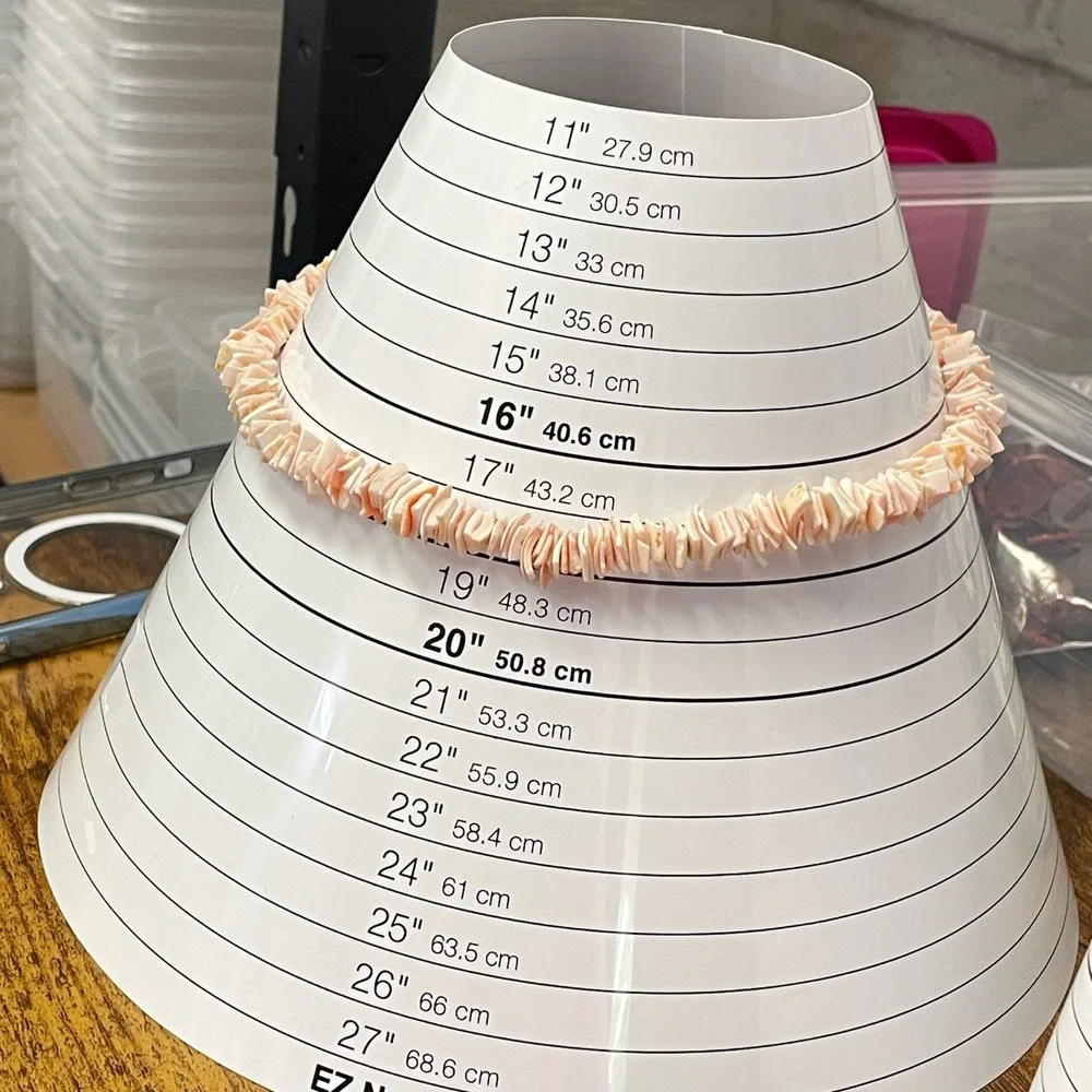 Vintage‎ Peach White Chip Shell Surfer Pukka Choker Necklace Beach Jewellery